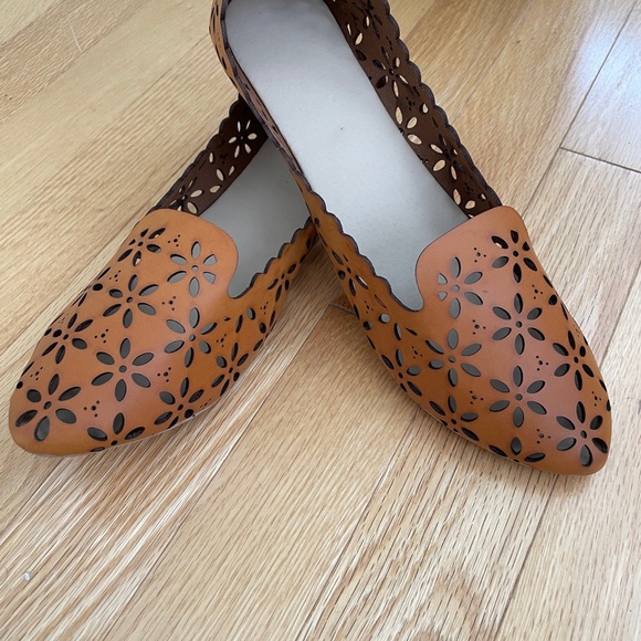 BNWT handmade 💯 leather, mustard khussa flats jutti - Picture 7 of 7